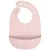 Lässig Bavoir en Silicone/Little Chums Souris Rose