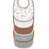Lässig - Lot de 5 bavoirs en éponge imperméable 3-18 mois Mouton