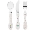 LÄSSIG Couverts enfant Garden Explorer inox 3 pièces