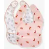 Lässig Bavoir bébé scratch récupérateur Little Forest lapin lot de 2