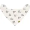 Olmitos Bavoir bandana en coton bio baleine Little Water