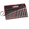 KS Tools Jeu de 16 clés mixtes métriques - en trousse