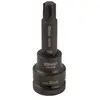 KSTOOLS 1" Llave de vaso de impacto con punta para tornillos TX, larga, T80