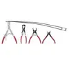 KS TOOLS 115.1104 - Jeu de 4 Pinces pour Colliers Auto Serrants