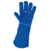 Gants KS TOOLS - En cuir - Long - Pour soudeur - Taille L - 985.7039