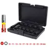 KS Tools Jeu de douilles à chocs hexagonales, 12 pcs, 1/2" 515.0112