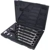 Clé polygonale à cliquet Chrome plus 10 pcs KS TOOLS 503.4560
