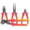 KS Tools 117.1100 Jeu de 4 pinces isolé à poignée bi-composants 1000 V