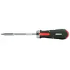 KS TOOLS - Tournevis revolver à cliquet avec 6 embouts - 159.2051