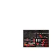 KSTOOLS Jeu de clés à douille 1/4&apos&apos+ 3/8" dans insert en mousse, 140 pcs