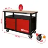 KS Tools 865.0101 Etabli roulant d'atelier professionnel 1 porte et 3 tiroirs