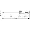 Kstools - ks Tools - Tournevis TITANplus Fente 4,8mm L.100mm - 965.0914