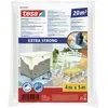 Tesa 56652-00002-01 Bâche de protection extra forte 20m² 4 m x 5000 mm