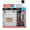 tesa 77902 - Lot de 2 Vis adhésives rectangle pour brique 2,5 Kg