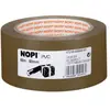 NOPI Ruban adhésif d'emballage en PVC, 50 mm x 66 m, marron