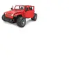 JAMARA Rastar RC 1Jeep Wrangler JL:14 garçons 2.4 GHz rouge