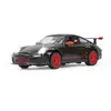 Jamara Porsche Gt3 Rs Noire 27 Mhz 1/14-Jamara