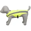 TRIXIE - Gilet de sécurité pour chien, taille S, longueur du dos : 40 cm, jaune fluo + réfléchissant