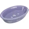 Trixie Bol pour chat, ovale, céramique (couleurs assorties)