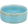 TRIXIE - Mangeoire pour chien en céramique, 0,4 l/ø 13 cm., Bleu