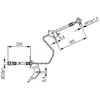 Flexible de frein BOSCH 1 987 476 199, gauche
