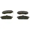 Jeu de 4 plaquettes de frein BOSCH 0 986 424 810 - Réf. 0986424810