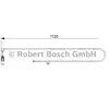 Contact d'avertissement, usure des plaquettes de frein AP381 Bosch AP381
