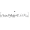 Contact d'avertissement, usure des plaquettes de frein AP808 Bosch AP808