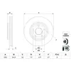 BOSCH Disques de frein pour JEEP: Grand Cherokee (Ref: 0 986 479 G78)