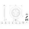 BOSCH Disques de frein pour HYUNDAI: Kauai, Kona (Ref: 0 986 479 G77)