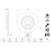 Disque de frein BD2943 Bosch BD2943