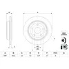 BOSCH Disques de frein pour JEEP: Grand Cherokee (Ref: 0 986 479 G84)