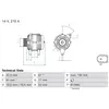 Dynamo / Alternateur 8551 Bosch 8551