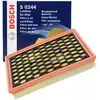 Bosch Automotive Filtre à air, par ex. pour Saab, Opel, Vauxhall, Chevrolet