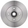 Bosch Jeu de 2 disques de frein, plein, Essieu arrière, par ex. pour Renault