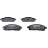 Bosch Automotive Jeu de 4 plaquettes de frein, Essieu avant, par ex. pour Mitsubishi