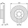 Disque de frein BD1445 Bosch BD1445