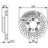 Disque de frein BD1423 Bosch BD1423