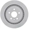 Bosch Automotive Jeu de 2 disques de frein, ventil, Essieu arrière, par ex. pour Volvo