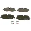 Jeu de 4 plaquettes de frein BOSCH 0 986 494 147 - Réf. 0986494147