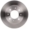 Bosch Automotive Jeu de 2 disques de frein, plein, Essieu arrière, par ex. pour KIA