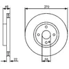 BOSCH Disques de frein pour MAZDA: MX5 (Ref: 0 986 479 472)