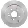 Bosch Automotive Jeu de 2 disques de frein, plein, Essieu arrière, par ex. pour Honda