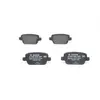 Bosch BP1119 Jeu de 4 plaquettes de frein