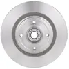 Bosch Automotive Jeu de 2 disques de frein, plein, Essieu arrière, par ex. pour Renault