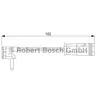 Contact d'avertissement, usure des plaquettes de frein AP813 Bosch AP813