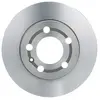Bosch Automotive Jeu de 2 disques de frein, plein, Essieu arrière, par ex. pour VW, Audi, Skoda