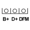 BOSCH Alternateur pour SAAB: 9-3, 9-5, 9-3X (Ref: 0 986 049 000)