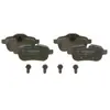 Jeu de 4 plaquettes de frein BOSCH 0 986 494 450 - Réf. 0986494450