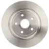 Bosch Automotive Jeu de 2 disques de frein, plein, Essieu arrière, par ex. pour Renault